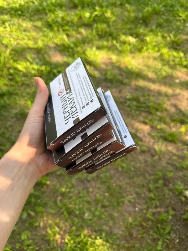 Упаковка Чёрного лекаря